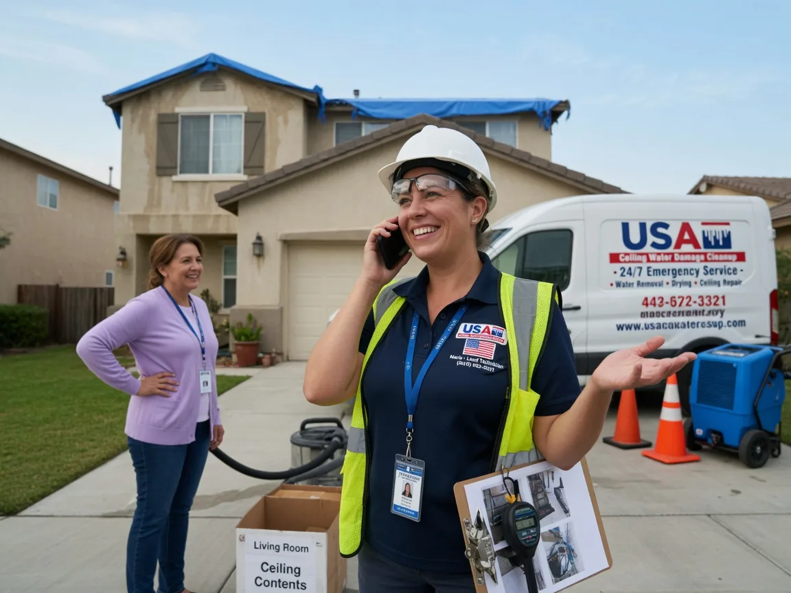 Ceiling Water Damage Restoration Odell, TX FAQs
